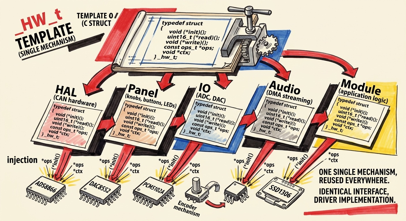 DRY — One Pattern, Five Abstraction Levels